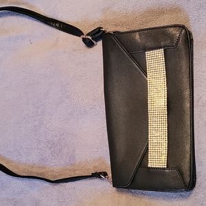 Torrid black rhinestone purse